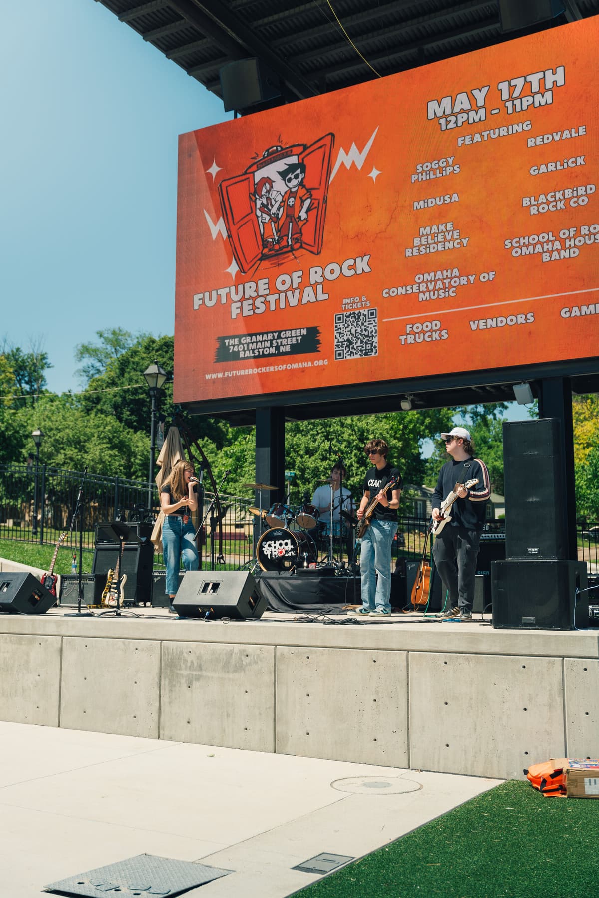 Main stage at the festival