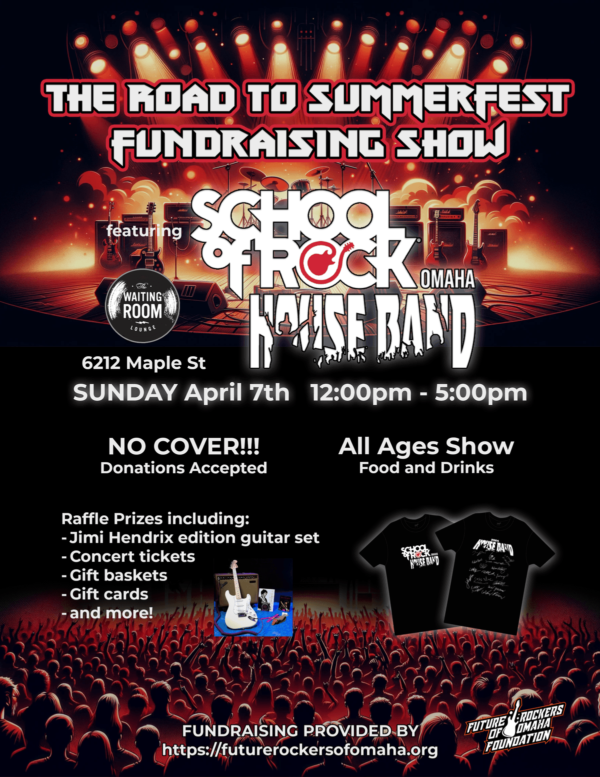 fundraiser show poster