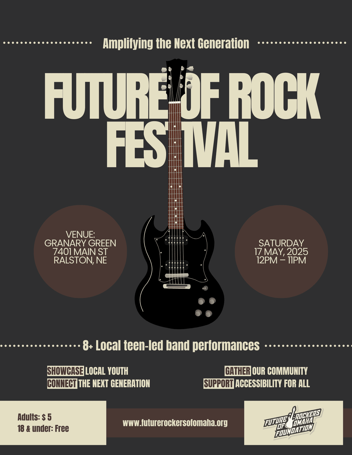 future of rock festival poster